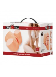 Телесный мастурбатор Liora с вибрацией - Baile - в Старом Осколе купить с доставкой