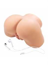 Телесный мастурбатор Olivia с 2 любовными отверстиями - Baile - в Старом Осколе купить с доставкой