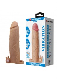 Телесная насадка на пенис Xerxes - 22 см. - Baile - в Старом Осколе купить с доставкой