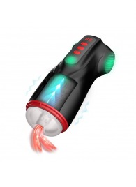 Интерактивный мастурбатор Raven с вакуумом, вибрацией и подсветкой - Shots Media BV - в Старом Осколе купить с доставкой