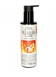 Съедобный лубрикант на водной основе Pleasure Lab с ароматом крем-брюле - 185 мл. - Pleasure Lab - купить с доставкой в Старом Осколе