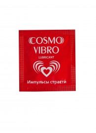 Пробник женского стимулирующего лубриканта на силиконовой основе Cosmo Vibro - 3 гр. - Биоритм - купить с доставкой в Старом Осколе