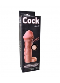 Фаллоудлинитель с кольцом COCK size M - 15 см. - LOVETOY (А-Полимер) - в Старом Осколе купить с доставкой