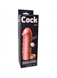 Фаллоудлинитель с кольцом COCK size L - 16,5 см. - LOVETOY (А-Полимер) - в Старом Осколе купить с доставкой