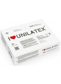 Ультратонкие презервативы Unilatex Ultra Thin - 144 шт. - Unilatex - купить с доставкой в Старом Осколе