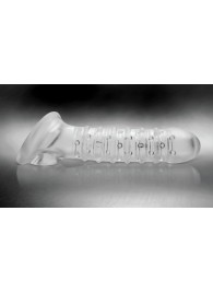 Утолщающая ребристая насадка на пенис - Доминирующее кольцо - в Старом Осколе купить с доставкой