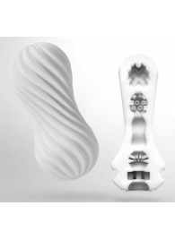 Мастурбатор FLEX Silky White с мягким рельефом - Tenga - в Старом Осколе купить с доставкой