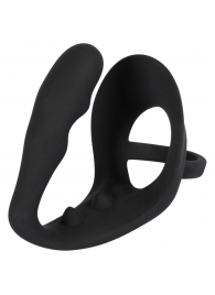 Эрекционное кольцо с подхватом мошонки и анальным отростком для воздействия на простату - Orion - в Старом Осколе купить с доставкой