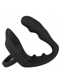 Эрекционное кольцо с подхватом мошонки и анальным отростком для воздействия на простату - Orion - в Старом Осколе купить с доставкой