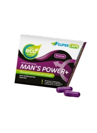 Капсулы для мужчин Man s Power+ с гранулированным семенем - 10 капсул (0,35 гр.) - SuperCaps - купить с доставкой в Старом Осколе