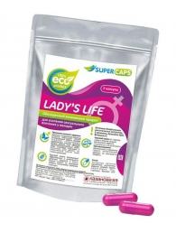 Возбуждающие капсулы Ladys Life - 2 капсулы (0,35 гр.) - SuperCaps - купить с доставкой в Старом Осколе