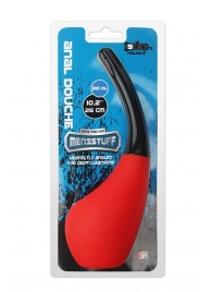 Анальный душ MENZSTUFF 310ML ANAL DOUCHE RED/BLACK - Dream Toys - купить с доставкой в Старом Осколе