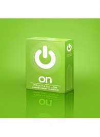 Цветные ароматизированные презервативы ON) Fruit   Color - 3 шт. - ON) - купить с доставкой в Старом Осколе