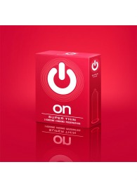 Супертонкие презервативы ON) Super Thin - 3 шт. - ON) - купить с доставкой в Старом Осколе