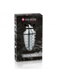 Анальный плаг для электростимуляции Hector Helix Buttplug L - 11,5 см. - MyStim - купить с доставкой в Старом Осколе