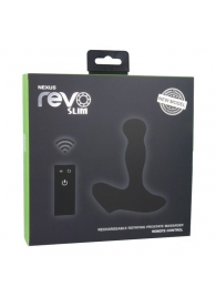 Чёрный перезаряжаемый массажёр предстательной железы NEXUS Revo Slim - Nexus Range - в Старом Осколе купить с доставкой