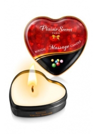 Массажная свеча с ароматом бубль-гума Bougie Massage Candle - 35 мл. - Plaisir Secret - купить с доставкой в Старом Осколе