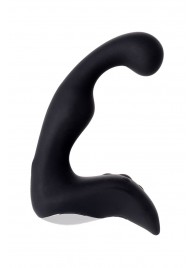 Чёрный изогнутый вибростимулятор простаты Erotist - Erotist Adult Toys - в Старом Осколе купить с доставкой