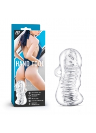 Прозрачный мастурбатор M for Men Hand Tool - Blush Novelties - в Старом Осколе купить с доставкой