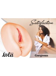 Мастурбатор с 2 тоннелями Satisfaction Gorgeous - Lola Games - в Старом Осколе купить с доставкой