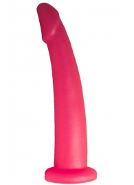 Розовый стимулятор простаты из геля - 18 см. - LOVETOY (А-Полимер) - в Старом Осколе купить с доставкой