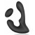 Черный силиконовый вибромассажер простаты с пультом ДУ - Sex Expert - в Старом Осколе купить с доставкой