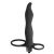 Черная вибронасадка для двойного проникновения Flirtini - 15,9 см. - Lola Games - купить с доставкой в Старом Осколе