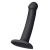 Черный фаллос на присоске Silicone Bendable Dildo S - 17 см. - Strap-on-me - купить с доставкой в Старом Осколе