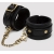 Черные оковы на ноги Bound to You Faux Leather Ankle Cuffs - Fifty Shades of Grey - купить с доставкой в Старом Осколе