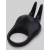 Черное эрекционное виброкольцо Sensation Rechargeable Vibrating Rabbit Love Ring - Fifty Shades of Grey - в Старом Осколе купить с доставкой