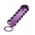 Закрытая фиолетовая насадка с пупырышками SAMURAI PENIS SLEEVE PURPLE - 14,5 см. - NMC - в Старом Осколе купить с доставкой