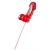 Красный леденец в форме фаллоса со вкусом виски - Sosuчki - купить с доставкой в Старом Осколе