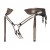 Бронзовый пояс для насадок Desirous Harness - Strap-on-me - купить с доставкой в Старом Осколе