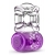 Фиолетовое эрекционное виброкольцо One Night Stand Vibrating C-Ring - Blush Novelties - в Старом Осколе купить с доставкой