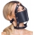 Черный намордник с кляпом-шаром Head Harness With A Gag - Orion - купить с доставкой в Старом Осколе
