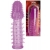 Фиолетовая насадка, удлиняющая половой член - 13,5 см. - Toyfa Basic - в Старом Осколе купить с доставкой
