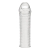 Текстурированная насадка на пенис Clear Textured Penis Enhancing Sleeve Extension - 16,5 см. - BlueLine - в Старом Осколе купить с доставкой