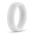 Белое люминесцентное эрекционное кольцо Silicone Glo Cock Ring - Blush Novelties - в Старом Осколе купить с доставкой