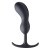 Черный массажер простаты с утяжелителями Premium Silicone Weighted Prostate Plug Large - 18,8 см. - XR Brands - в Старом Осколе купить с доставкой