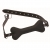 Черный кляп в форме косточки Hound Adjustable Dog Bone Gag - XR Brands - купить с доставкой в Старом Осколе