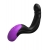 Черно-фиолетовый вибромассажёр простаты Hyper-Pulse P-Spot Massager - Pipedream - в Старом Осколе купить с доставкой