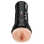 Телесный мастурбатор-вагина в черной колбе Super Luscious Lips XXL - Pipedream - в Старом Осколе купить с доставкой