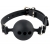Силиконовый кляп-шар с отверстиями для дыхания Silicone Breathable Ball Gag Small - Pipedream - купить с доставкой в Старом Осколе