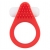 Красное эрекционное кольцо LIT-UP SILICONE STIMU RING 1 RED - Dream Toys - в Старом Осколе купить с доставкой