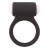 Чёрное эрекционное виброкольцо LIT-UP SILICONE STIMU RING 3 BLACK - Dream Toys - в Старом Осколе купить с доставкой