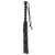 Чёрная мини-плеть из резины Rubber Mini Whip - 22 см. - Blush Novelties - купить с доставкой в Старом Осколе
