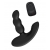 Черный силиконовый стимулятор простаты Levett Nitoc с пультом ДУ - Levett - в Старом Осколе купить с доставкой