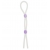 Прозрачное эрекционное кольцо-лассо SILICONE LASSO COCK RING DUAL BEADS - NMC - в Старом Осколе купить с доставкой
