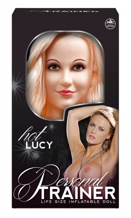 Надувная кукла с вибрацией и 2 любовными отверстиями Hot Lucy Lifesize Love Doll - NMC - в Старом Осколе купить с доставкой