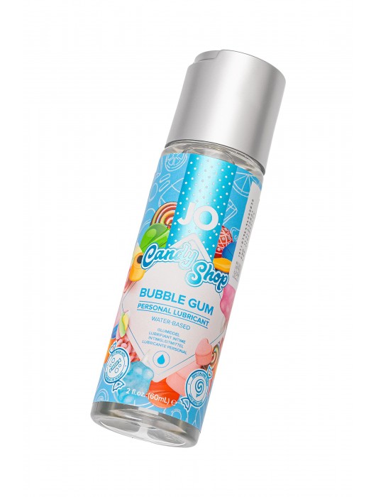 Смазка на водной основе Candy Shop Bubblegum с ароматом жвачки - 60 мл. - System JO - купить с доставкой в Старом Осколе